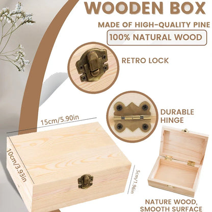 Baby Memory Box As A Gift for A Birth or Baptism Personalized Wooden Keepsake Boxes Newborn Animal with Name Birth Dates Case